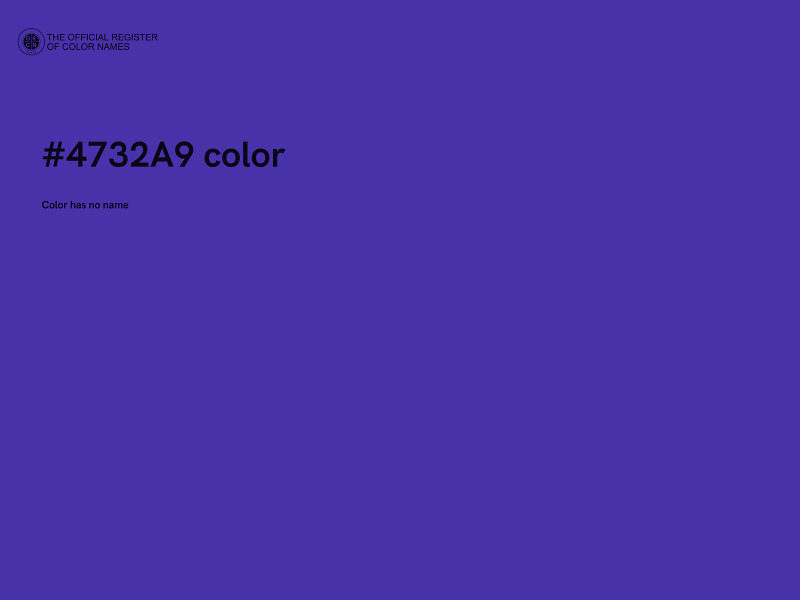 #4732A9 color image