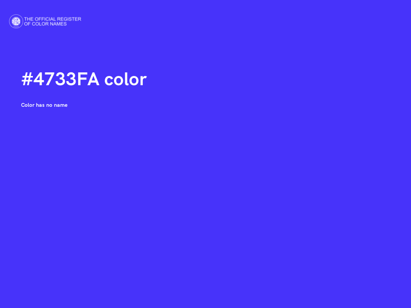 #4733FA color image