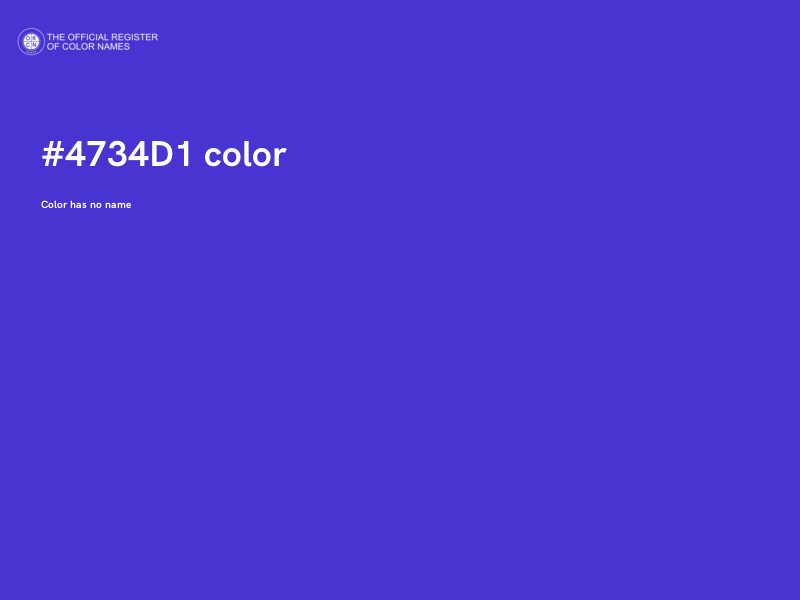 #4734D1 color image