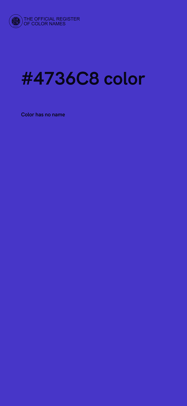#4736C8 color image