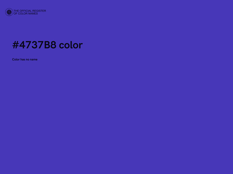 #4737B8 color image