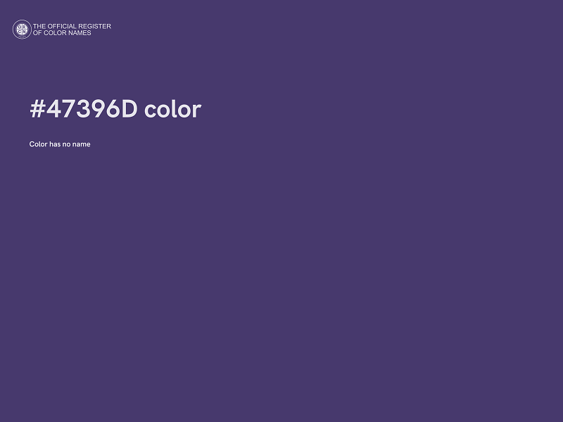 #47396D color image