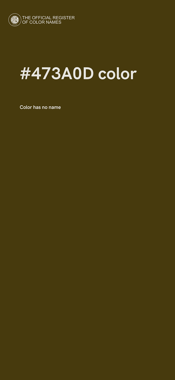 #473A0D color image