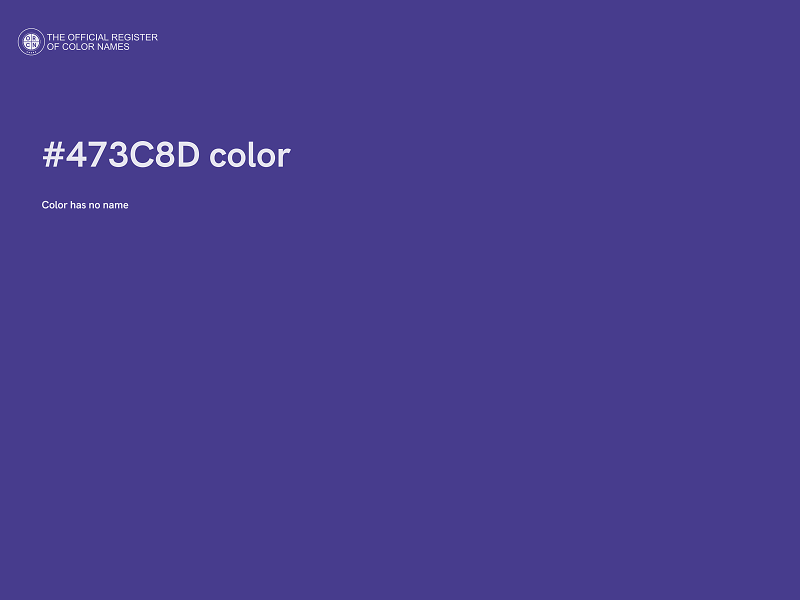 #473C8D color image