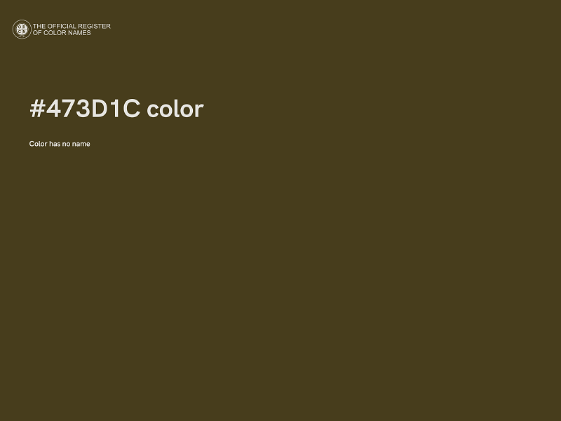 #473D1C color image