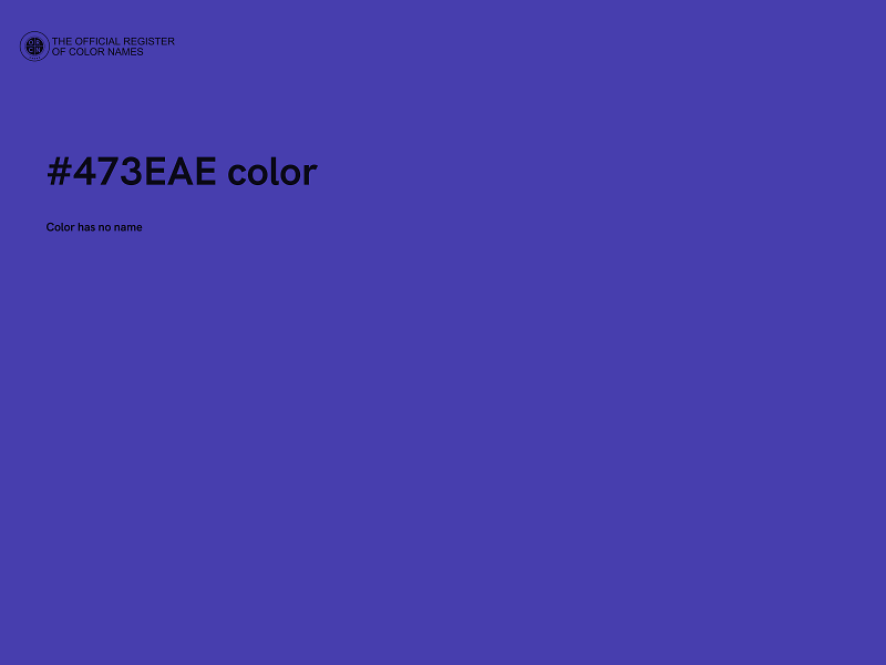 #473EAE color image