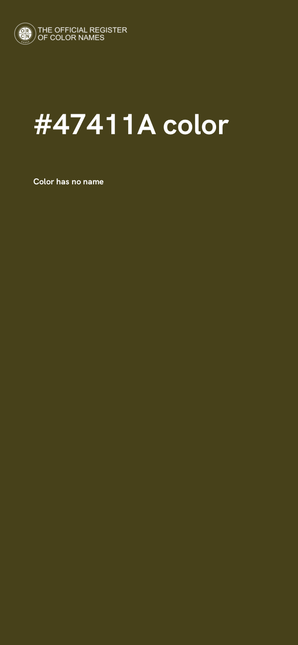 #47411A color image
