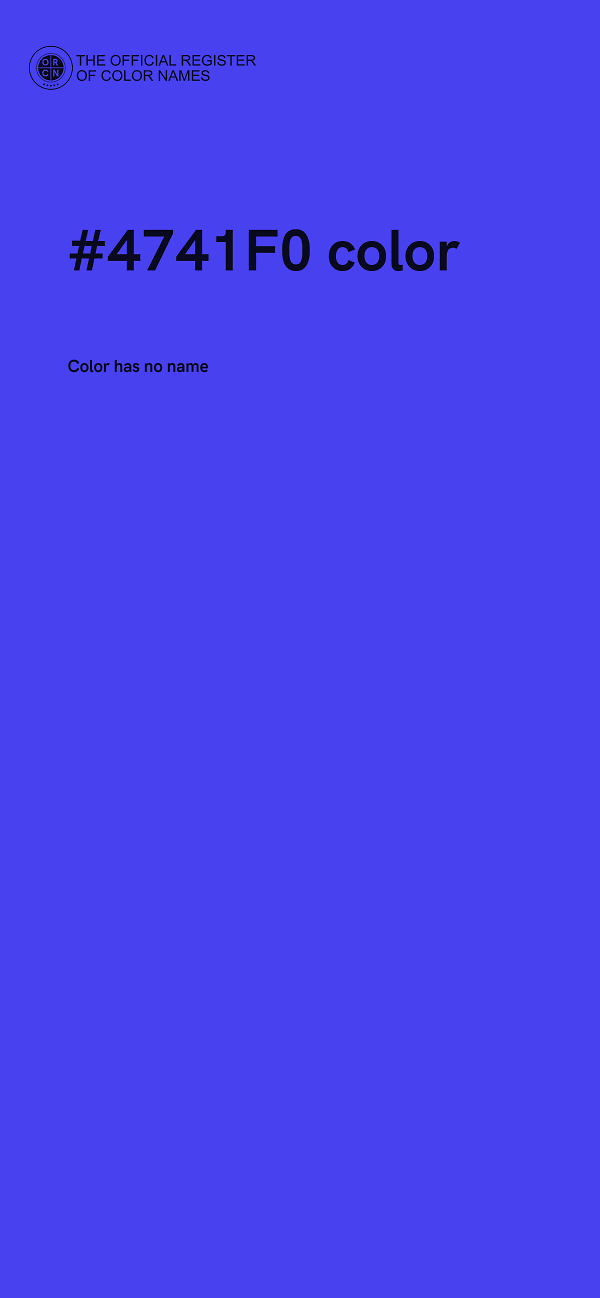 #4741F0 color image