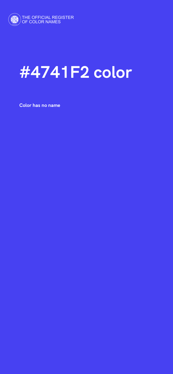 #4741F2 color image