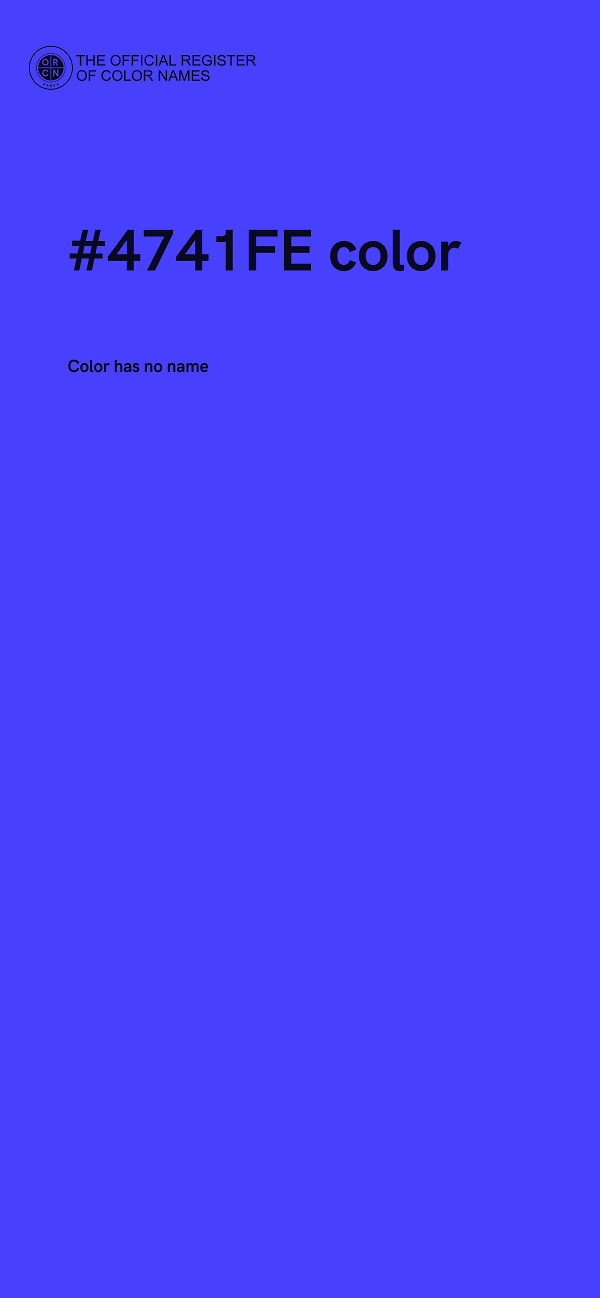 #4741FE color image