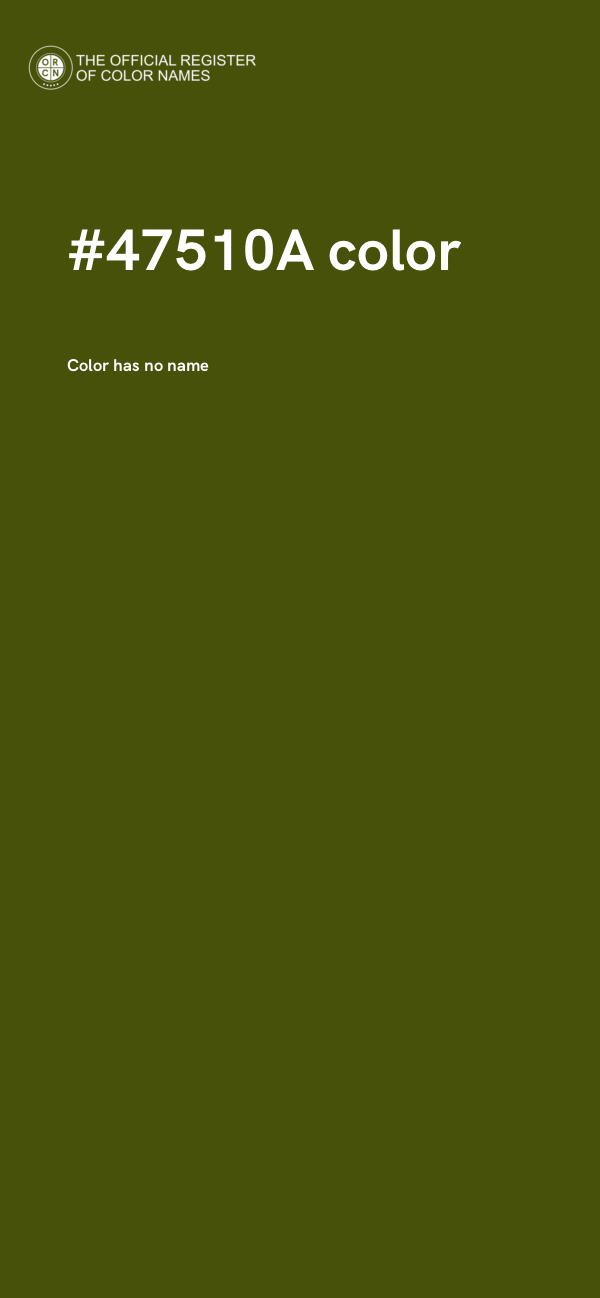 #47510A color image