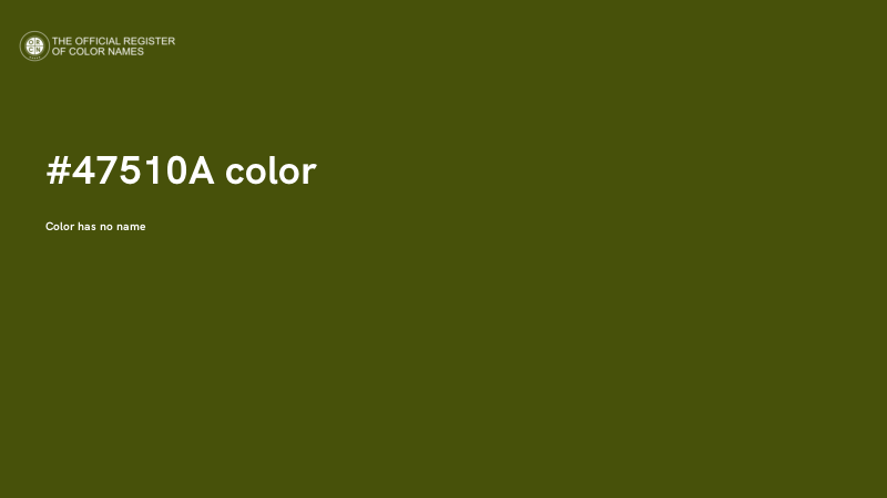 #47510A color image