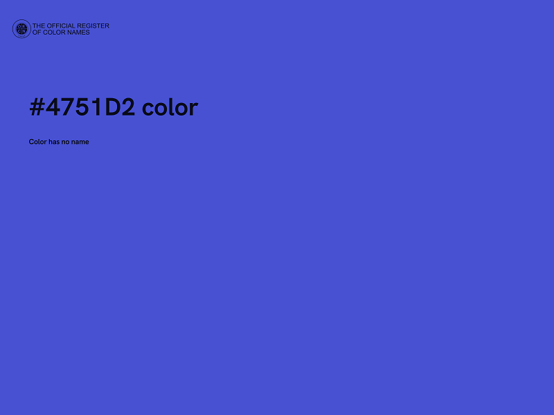 #4751D2 color image
