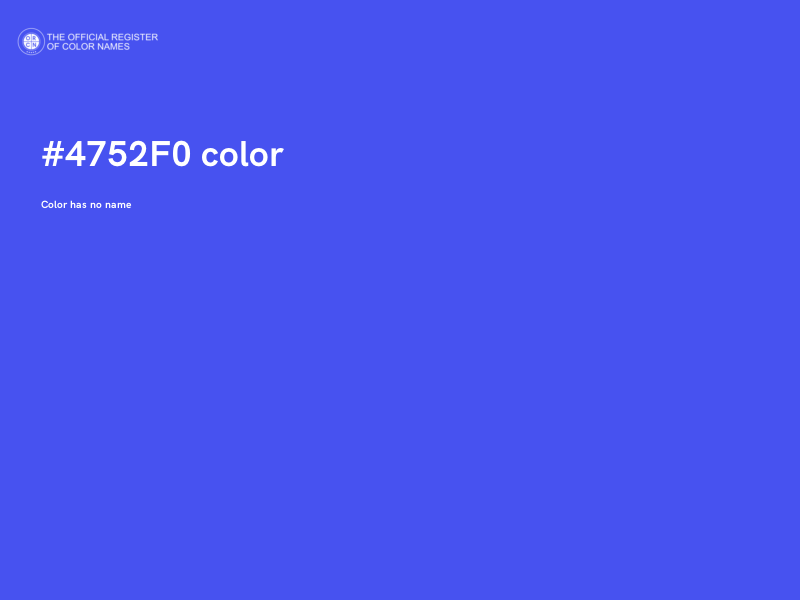 #4752F0 color image