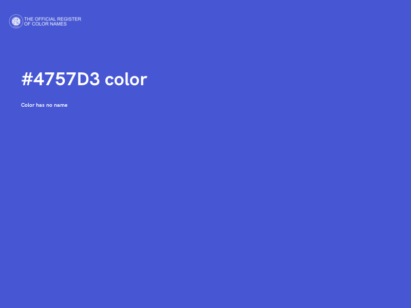 #4757D3 color image