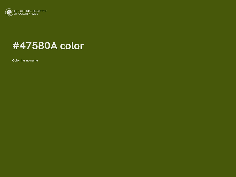 #47580A color image