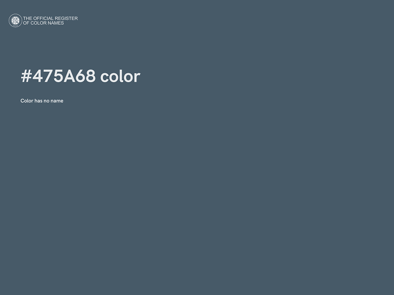 #475A68 color image