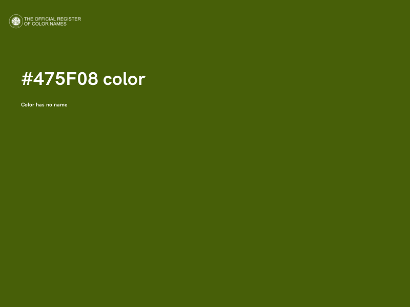 #475F08 color image