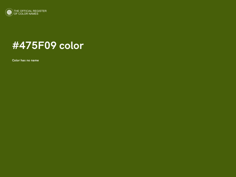#475F09 color image