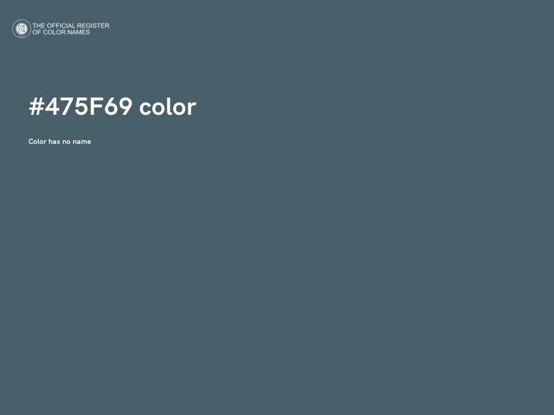 #475F69 color image