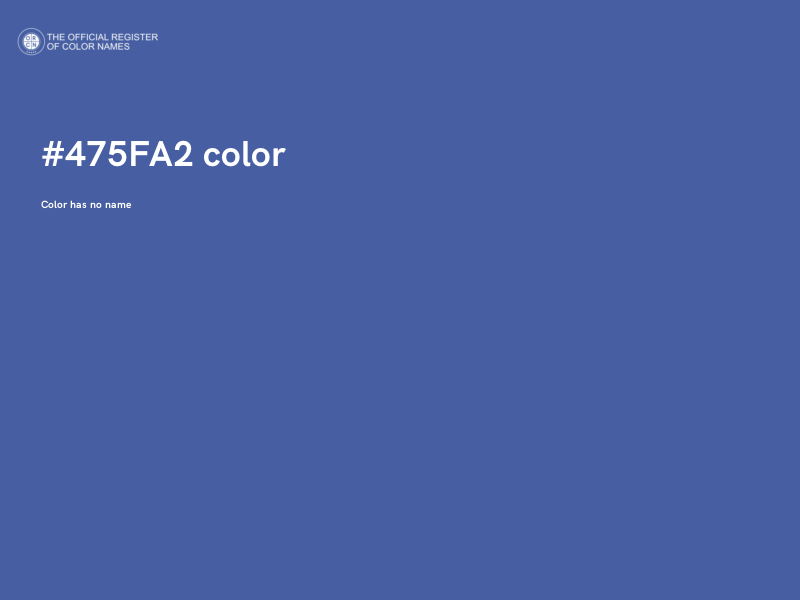 #475FA2 color image
