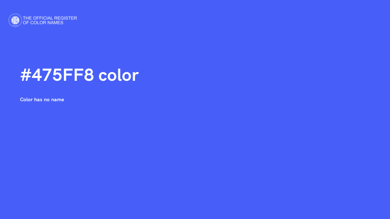 #475FF8 color image