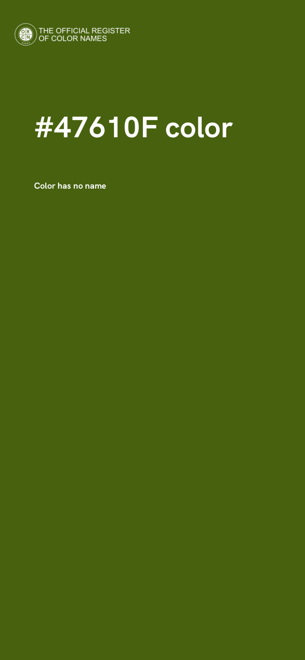 #47610F color image