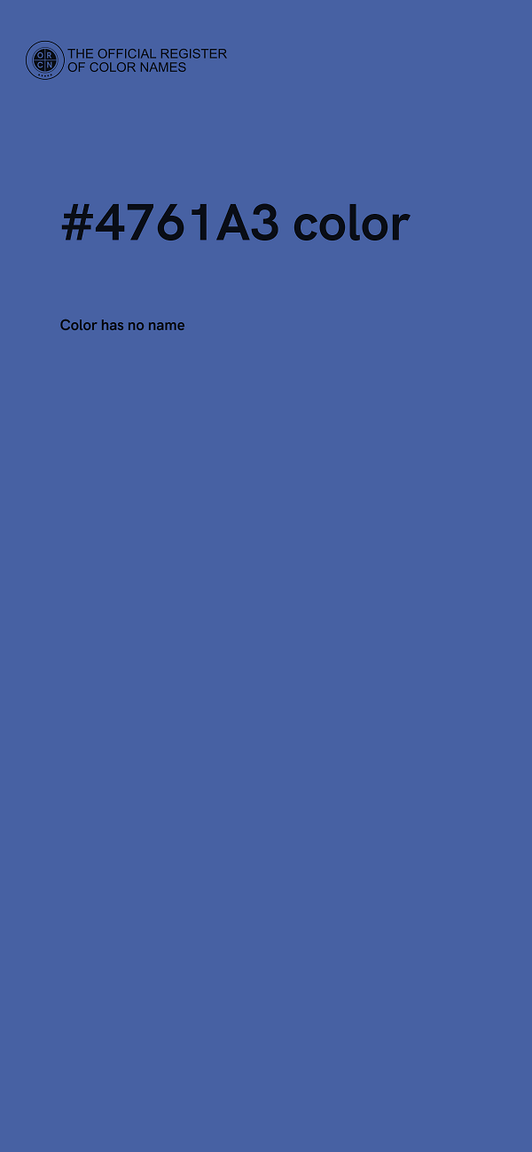 #4761A3 color image