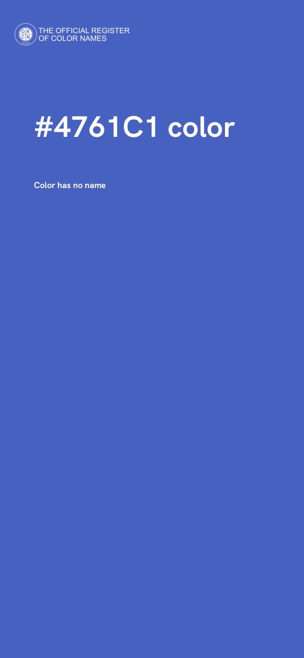 #4761C1 color image