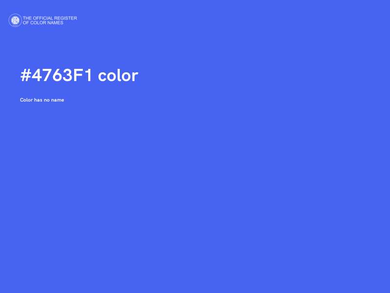 #4763F1 color image