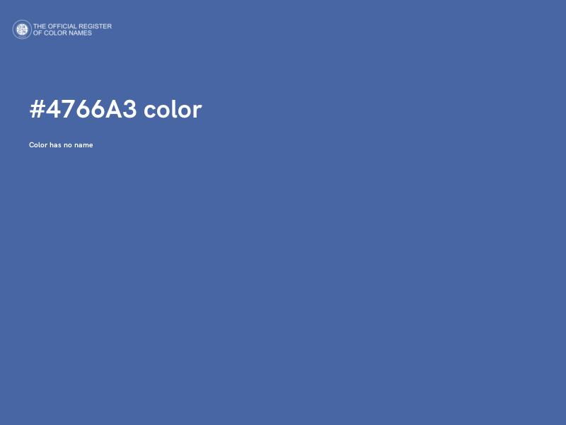 #4766A3 color image
