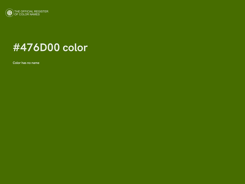 #476D00 color image