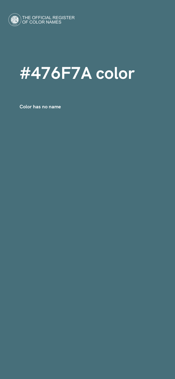 #476F7A color image
