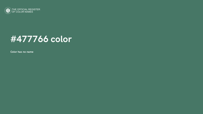 #477766 color image