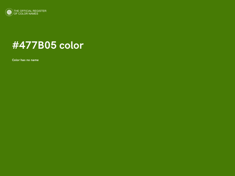 #477B05 color image