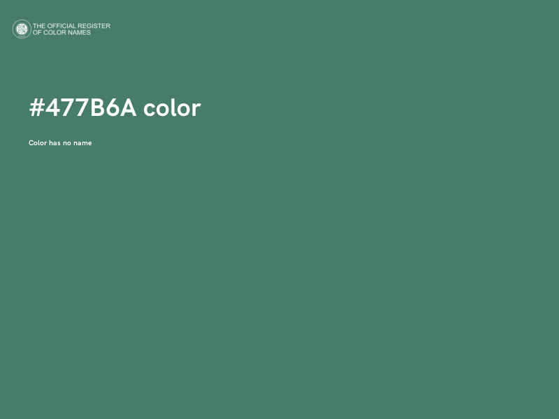#477B6A color image