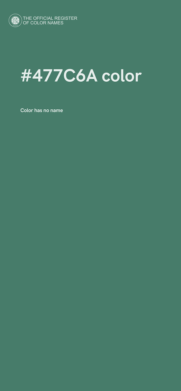 #477C6A color image