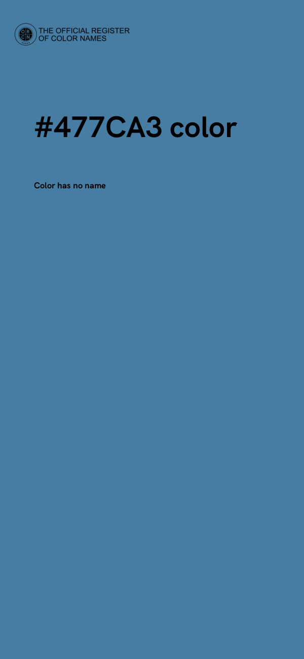 #477CA3 color image