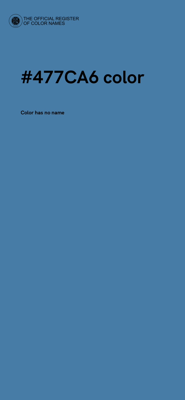 #477CA6 color image