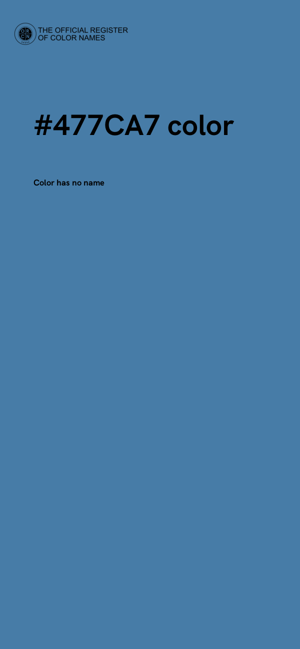 #477CA7 color image