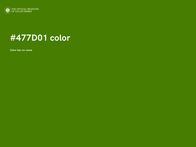 #477D01 color image