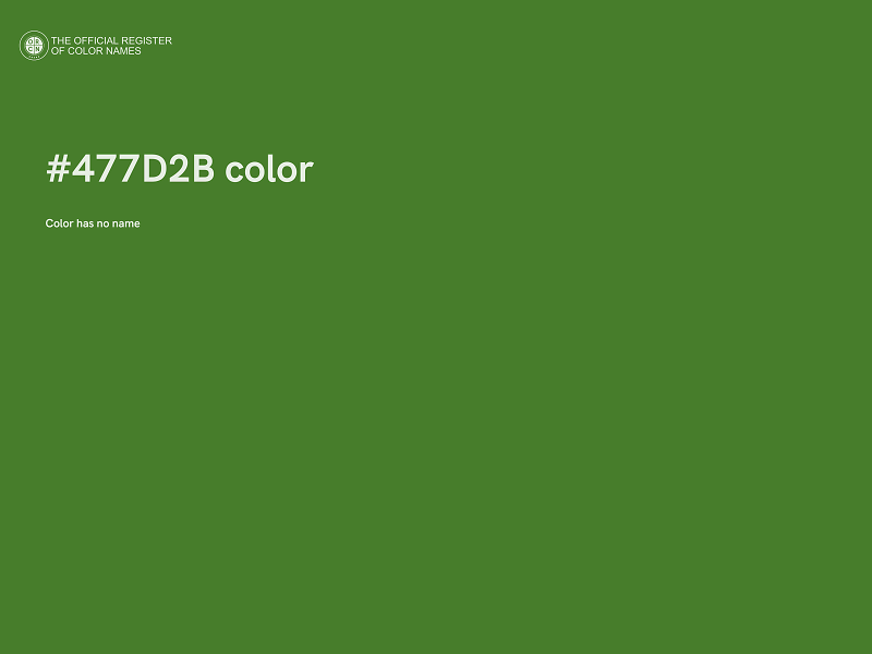 #477D2B color image