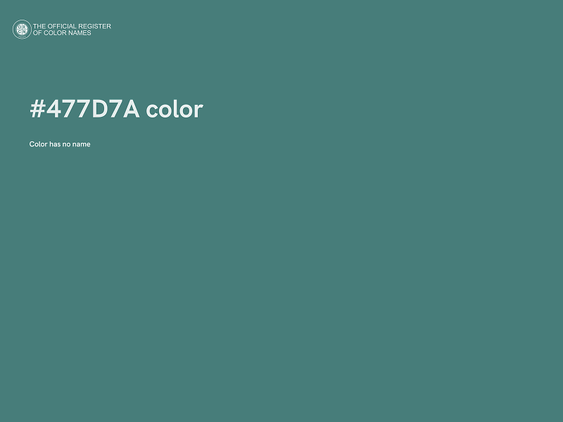 #477D7A color image