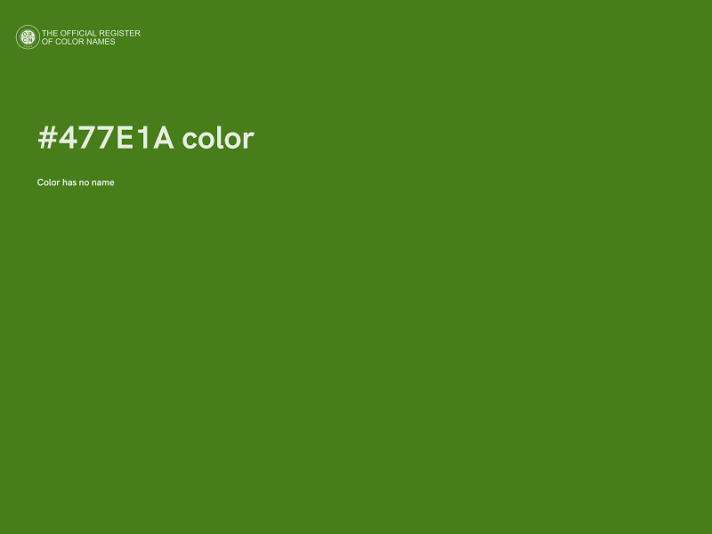 #477E1A color image