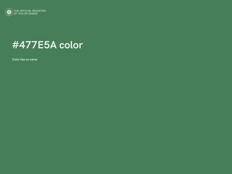 #477E5A color image