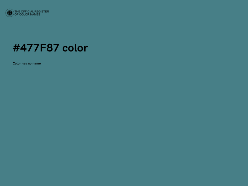#477F87 color image