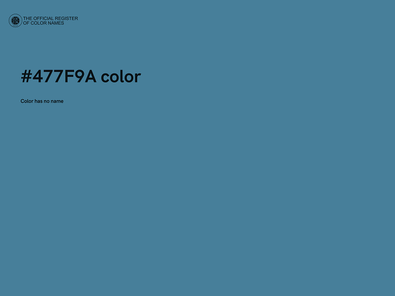 #477F9A color image