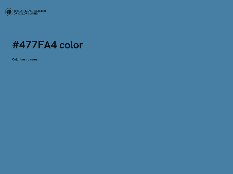 #477FA4 color image