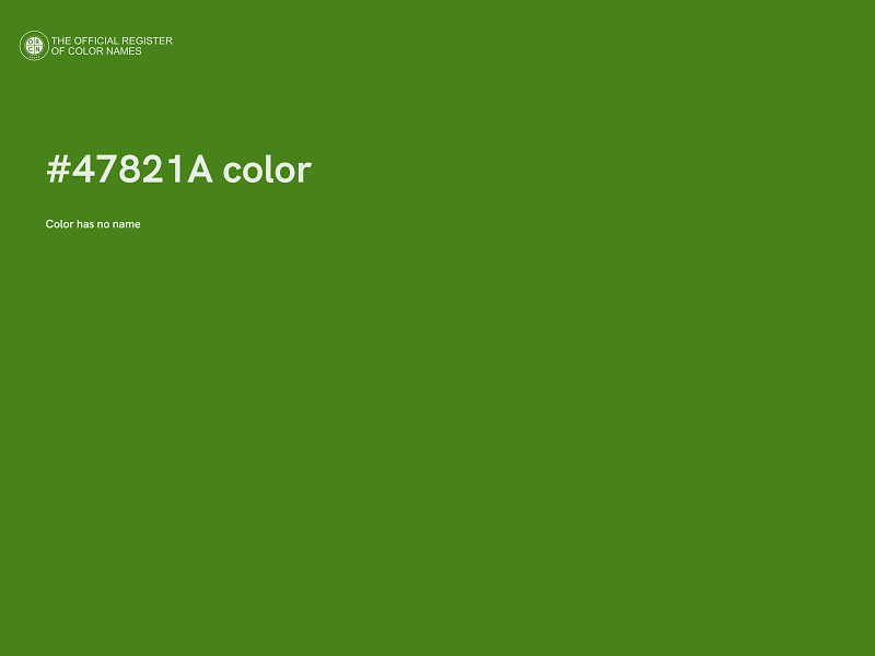 #47821A color image