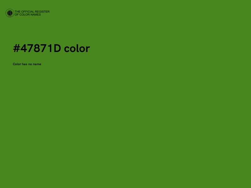#47871D color image